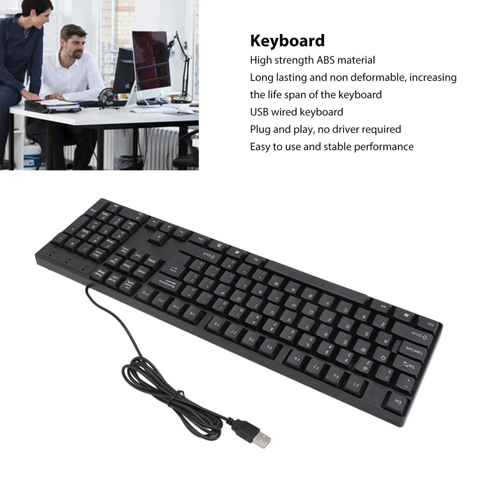 Amazon.com: Wired Minority Language Keyboard, Universal 104 Keys